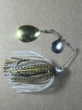 Custom Bingo Spinnerbait 1/2oz Dbl Colorado Golden Shiner ProUmbrellaSkirt USA💪