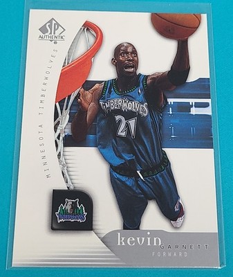 2005-06 SP Authentic #49 Kevin Garnett Minnesota Timberwolves BASKETBALL Card G7