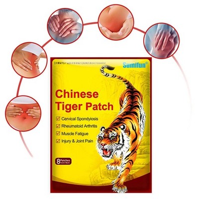 Linderung Pflaster Pad Balsam Arthritis-Tigerpflaster chinesische medizinische Rückenwärme Schmerzen