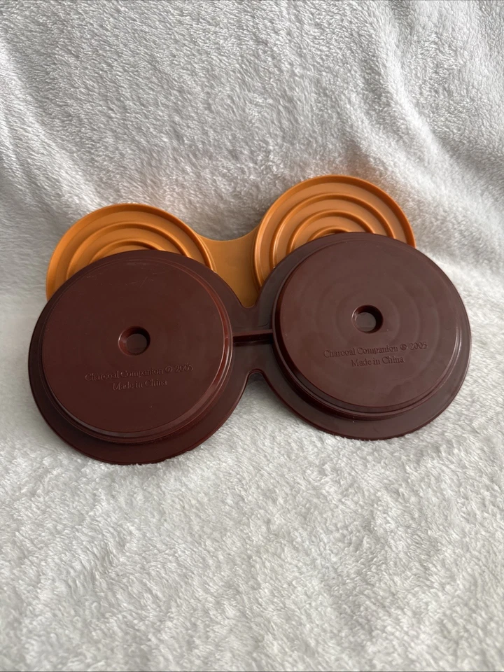 Molde de hamburguesa Charcoal Companion 2005 empanada vegetal relleno parrilla - C4 Foto 3 de 4