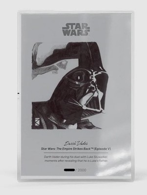 2026 Agoro Niue 5g Silber PP Folie Star Wars Sketch Art DARTH VADER OR LUKE S