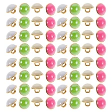  200 Pcs Sewing Buttons for Clothes Half Round Clothing Decorative Dress Shirt