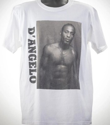 VTG D'Angelo rapper white T-shirt Unisex tee All sizes S to 5Xl   23D862