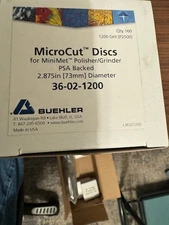 Buehler MicroCut Disc for miniMet polisher / grinder 36-02-1200
