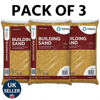 Bausand Handlicher Beutel 25KG 3er Pack