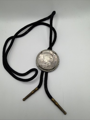 1927 Peace Dollar Bolo Tie