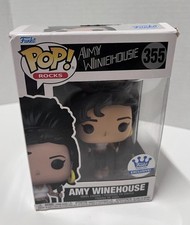 Funko POP! Figura exclusiva de la camiseta sin mangas de Amy Winehouse Rocks - #355 Singer Box Wear