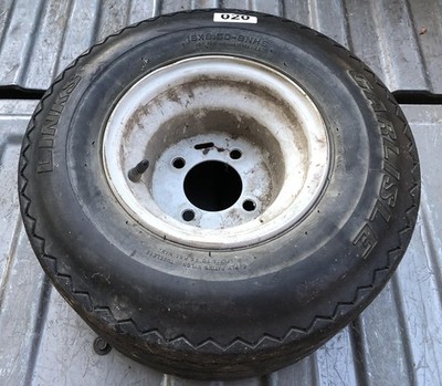 Carlisle Links Tire & 4 Lug Rim 18x8.50-8 golf cart wheel