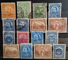 Old Stamp Collection Colombia, Stamped, 6
