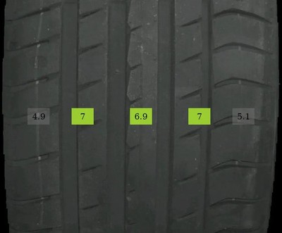 2x Sommerreifen 225/40 R19 93Y Triangle EffexSport DOT 2924 6-7mm