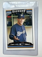 Ned Yost 2006 Topps 600 Brewers + Card Saver