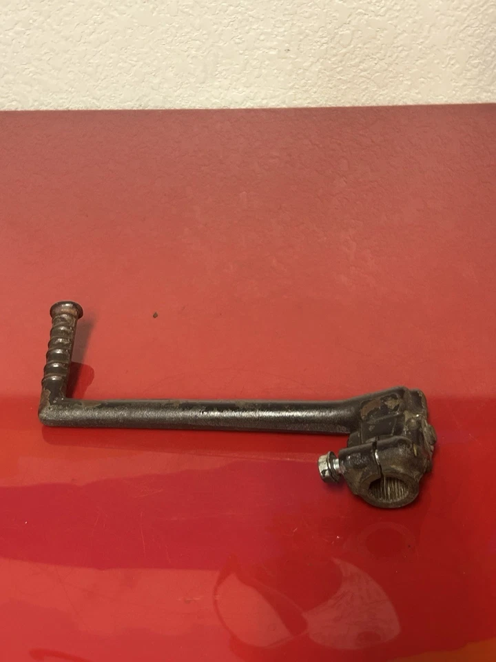 ПОДЛИННЫЙ OEM 1985 HONDA ATC250sx ATC 250sx РЫЧАГ СТАРТЕРА KICKSTARTER ХОРОШИЙ - Изображение 4 из 4