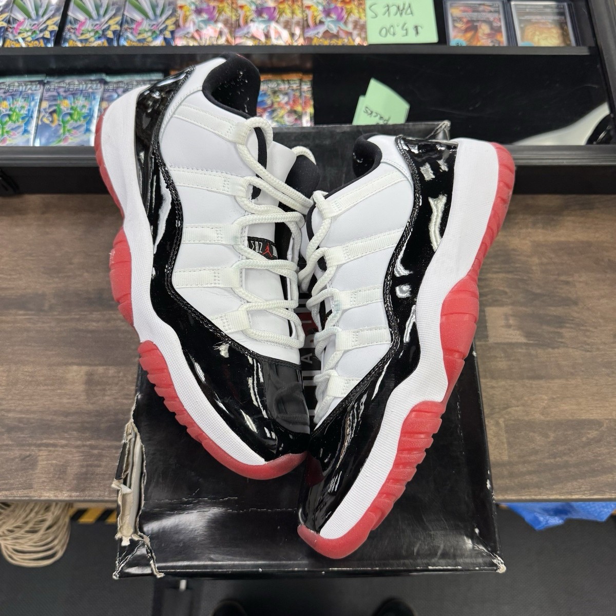 11 Concord Bred Red Black White Jordans 11 Low Top Jordan 11