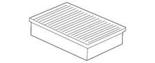 Genuine Audi Air Filter 5q0-129-620-b Genuine Audi Air Filter 5q0-129-620-b