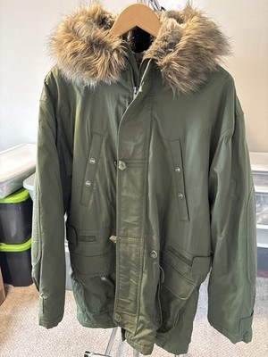 ECKO Function Shelter parka jacket mens Size large Green