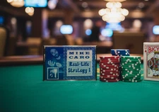 VERY RARE Mike Caro Real-Life Strategy 1 - Cassette - Poker Collectable - 1992