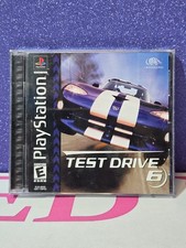 Test Drive 6 PS1 Sony PlayStation 1 Black Label Complete CIB Tested Works