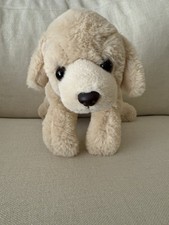 FAO Schwarz Golden Yellow Lab Retriever Puppy Dog Plush Stuffed Animal