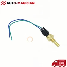 Coolant Temperature Sensor + Sensor Connector For Cadillac Buick Chevrolet GMC