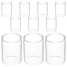 10 Pcs Micro Landscape Terrarium Test Tube Flower Vase Desktop Glass Pot
