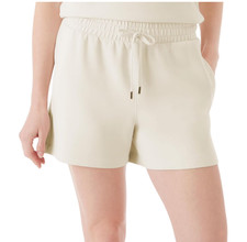 Member's Mark Women's Cream Sandwash Short - Elastic Waist - Size XXL - NWT