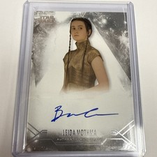 🏍️WS 2025 TOPPS STAR WARS SMUGGLERS OUTPOST STELLAR AUTO BRONTE CARMICHAEL