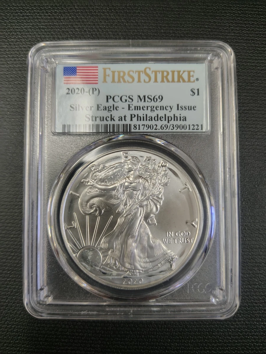 American Eagle MS 69 Graded 2020 Silver Bullion Coins for sale | eBay