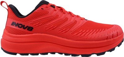 Inov8 TrailFly Max V2 Womens Trail Running Shoes Red Offroad Cushioned Run