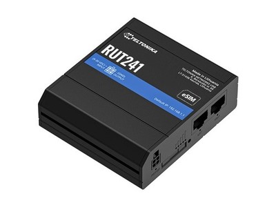 Teltonika RUT241 eSIM Wireless router WWAN 2.4 GHz 2G, 3G, 4G RUT241210000