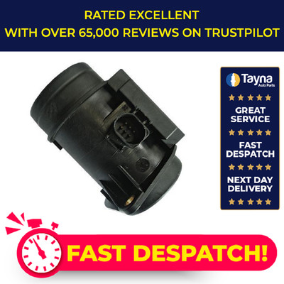 Air Mass Sensor fits SKODA OCTAVIA Mk1 1.9D 96 to 10 Flow Meter Cambiare Quality