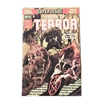 Marvel Tomb of Terror Super Issue #1 One-Shot 2010 Man-Thing Horror 48 Pages B&W