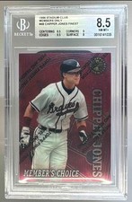 Chipper Jones 1996 Topps Stadium Club Members Only 50 #48 BGS 8.5 Braves