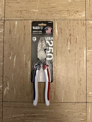 Klein Tools Lineman's Pliers Limited 250th Anniversary Edition 