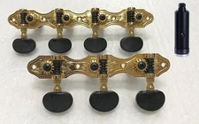 7 string classical gold free friction guitar machine head peg 406GK7-A2B-S4