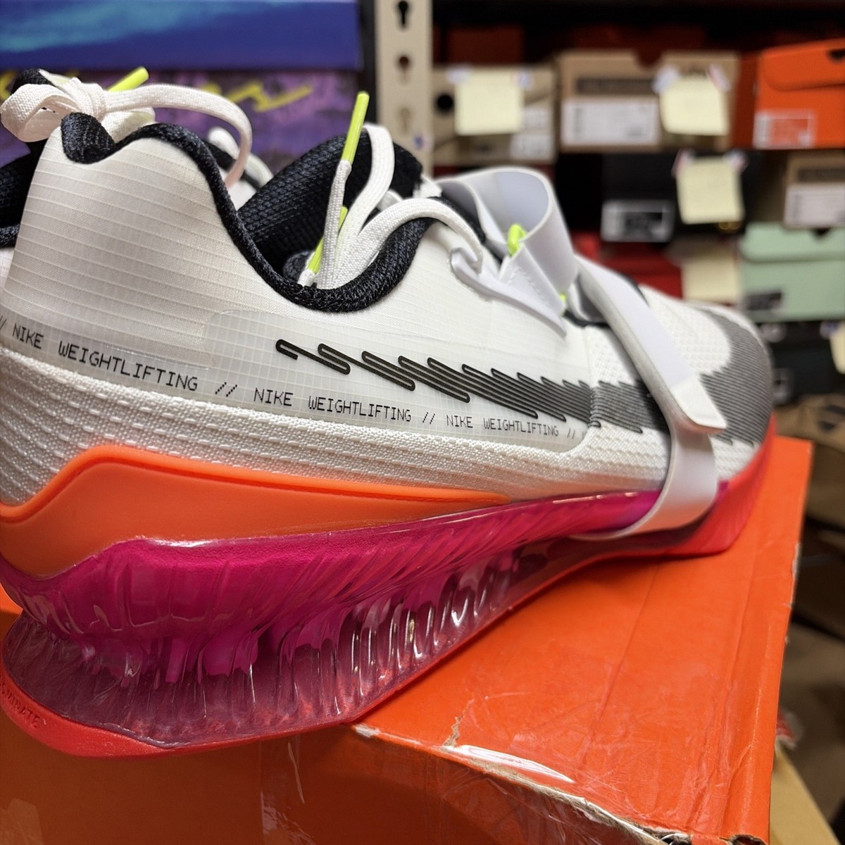 Nike Romaleos 4 SE DJ4487-121 Sz 14 Rawdacious Olympic