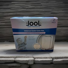 JOOL Baby Universal Safety Outlet Cover Box 2 Pk Double Lock Baby Products NIB