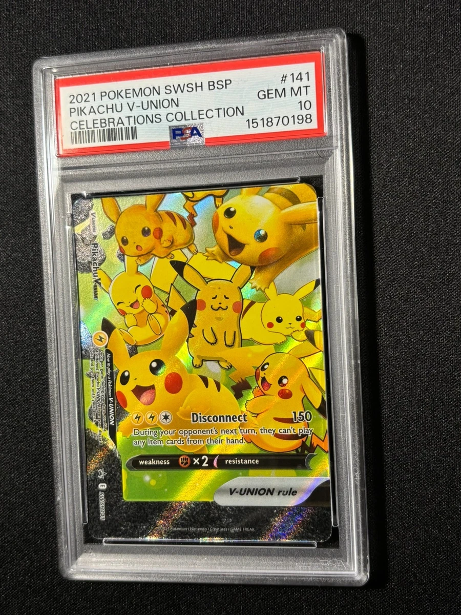 Pikachu V-Union SWSH141 SWSH: Sword & Shield Promo Cards for sale