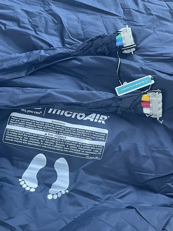 Матрас Invacare MA900M42 переменного давления с низкими потерями воздуха 42 дюйма без насоса - Изображение 4 из 4