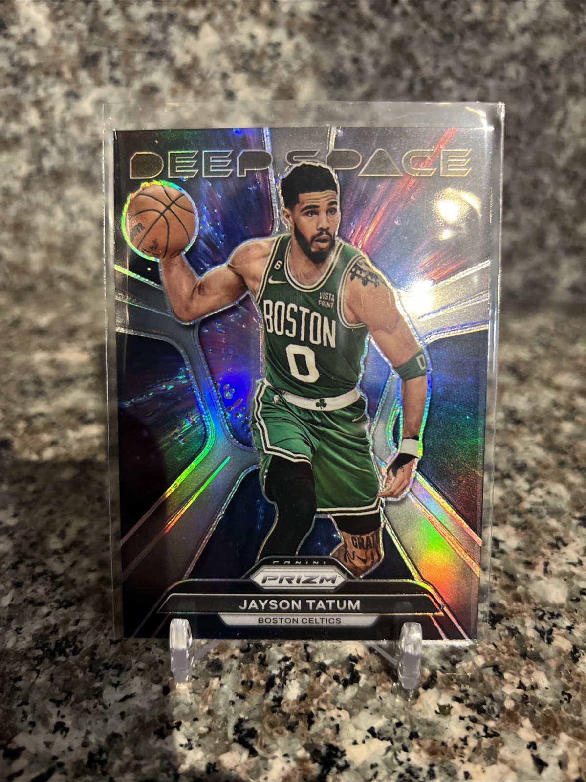 2023-24 Panini Prizm - Deep Space Jayson Tatum #10 Silver Prizm