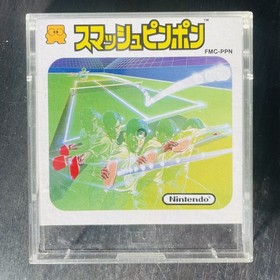 Smash Ping-Pong Nintendo Famicom Disk System Konami 1987 FMC-PPN Japanese Ver.
