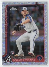 2025 Topps Chrome Logofractor Edition #203 Spencer Schwellenbach