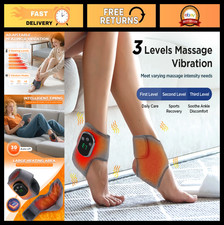 Electric Heating Foot Ankle Massager with Vib...