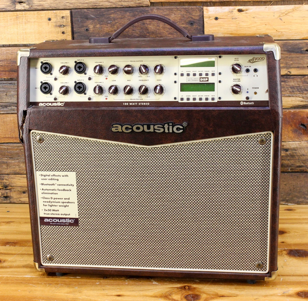 Acoustic A1000 Acoustic Instrument Amp DAMAGED