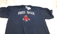 NEW Official Boston Red Sox Comfort Faded Distressed Style T Shirt Size Large