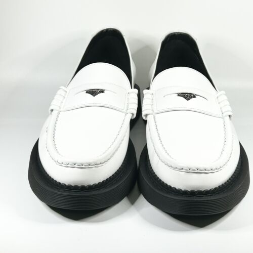 New Saint Laurent Teddy 10 White Penny Loafer Size 42EU/9US - Picture 2 of 9