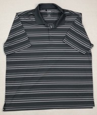 adidas men's puremotion textured stripe polo