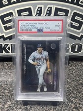 2022 Bowman Transcendent Photo Variations 31/50 #7 Jeremy Pena RC PSA 9, POP 3