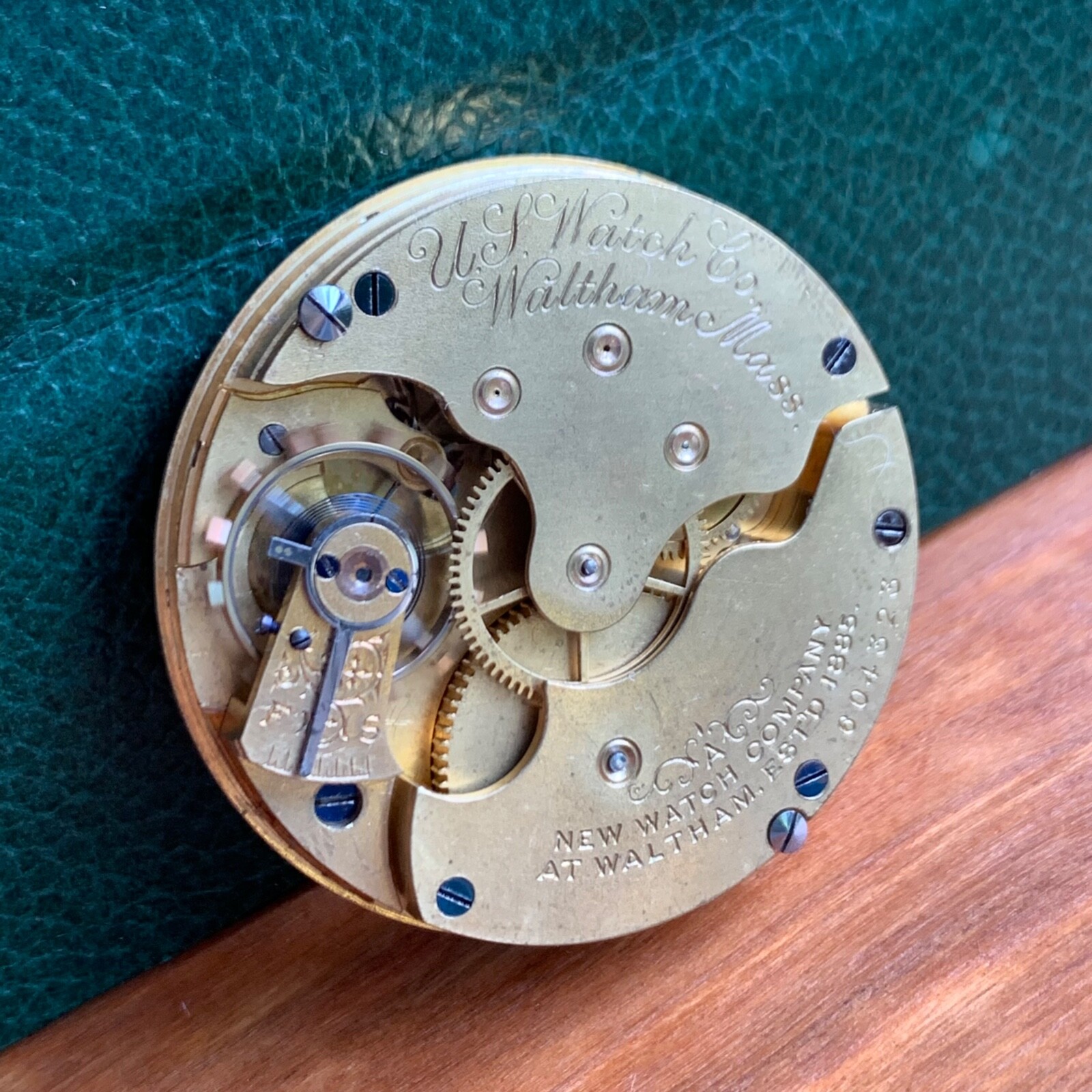 U.S. Watch Co. (Waltham, Mass) Grade 110 Pocket Watch image 1