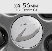 Adesivo camper DETHLEFFS, nuovo stemma DETHLEFFS, epossidico 56 mm, gel 3D x4