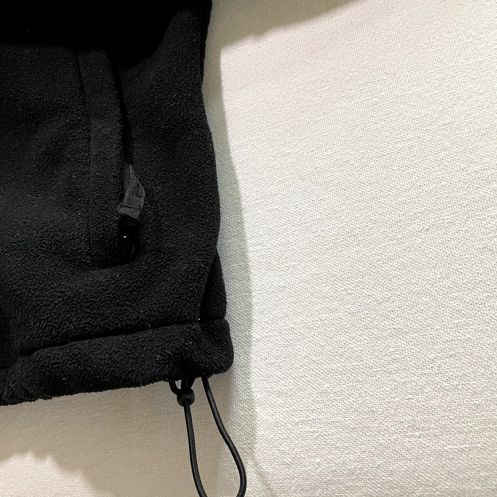 Vintage Iceberg History Fleece Zip Up Jacket Large Black Gorpcore 90s Rap Hiphop - product detail image 6